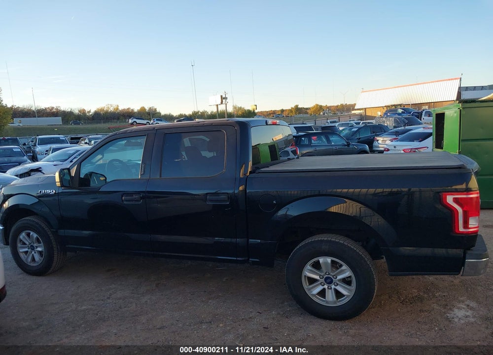 2016 FORD F-150 XLT VIN: 1FTEW1CF1GFC39607