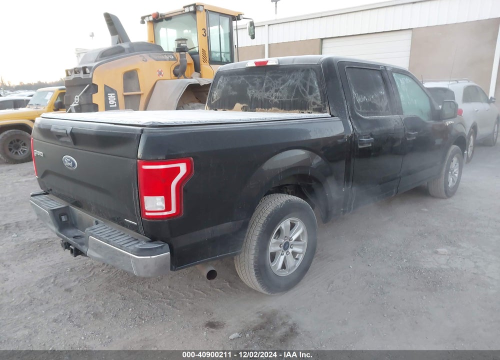2016 FORD F-150 XLT VIN: 1FTEW1CF1GFC39607
