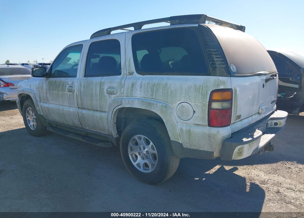 2002 CHEVROLET TAHOE Z71 VIN: 1GNEK13Z12R126602