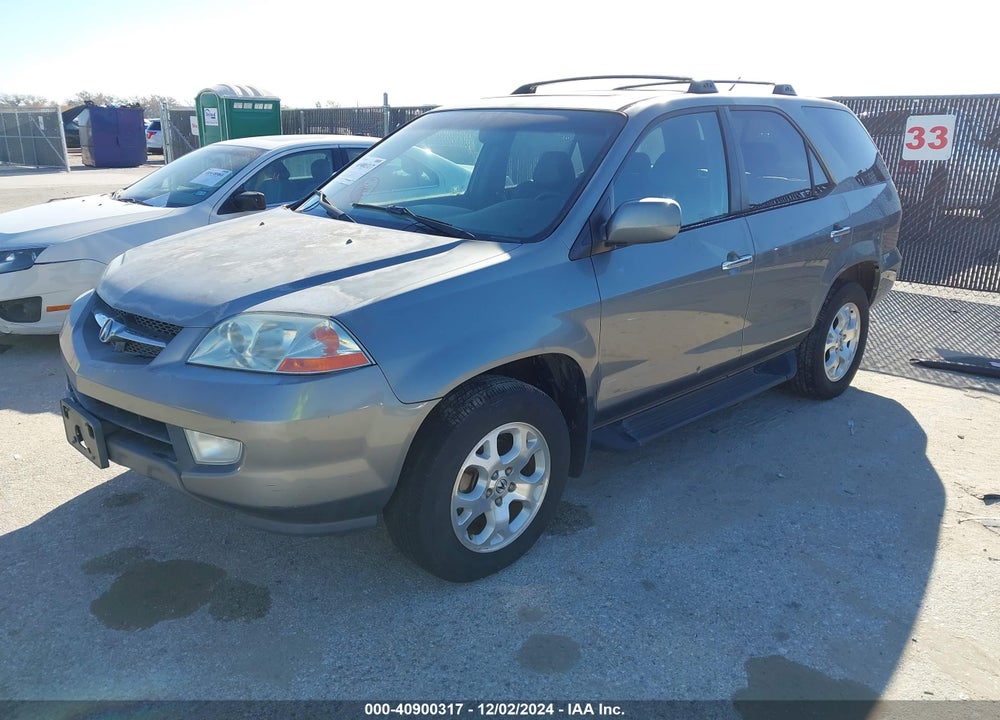 2001 ACURA MDX VIN: 2HNYD188X1H540504