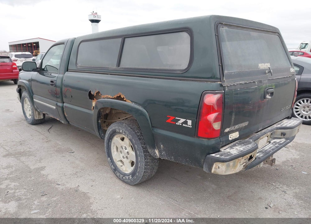 2005 CHEVROLET SILVERADO 1500 Z71 VIN: 1GCEK14T75Z152113