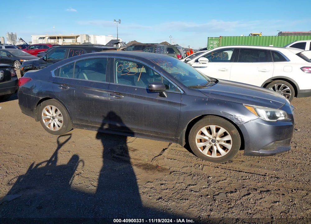 2016 SUBARU LEGACY 2.5I PREMIUM VIN: 4S3BNBC64G3012893