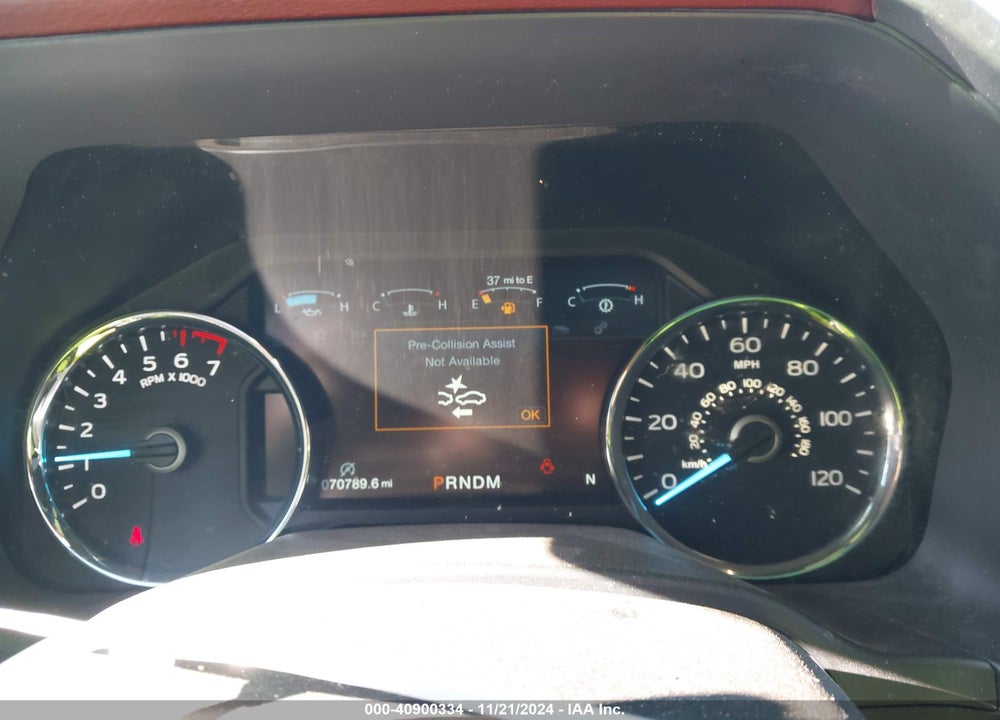2020 FORD F-150 PLATINUM VIN: 1FTFW1E4XLFA87160