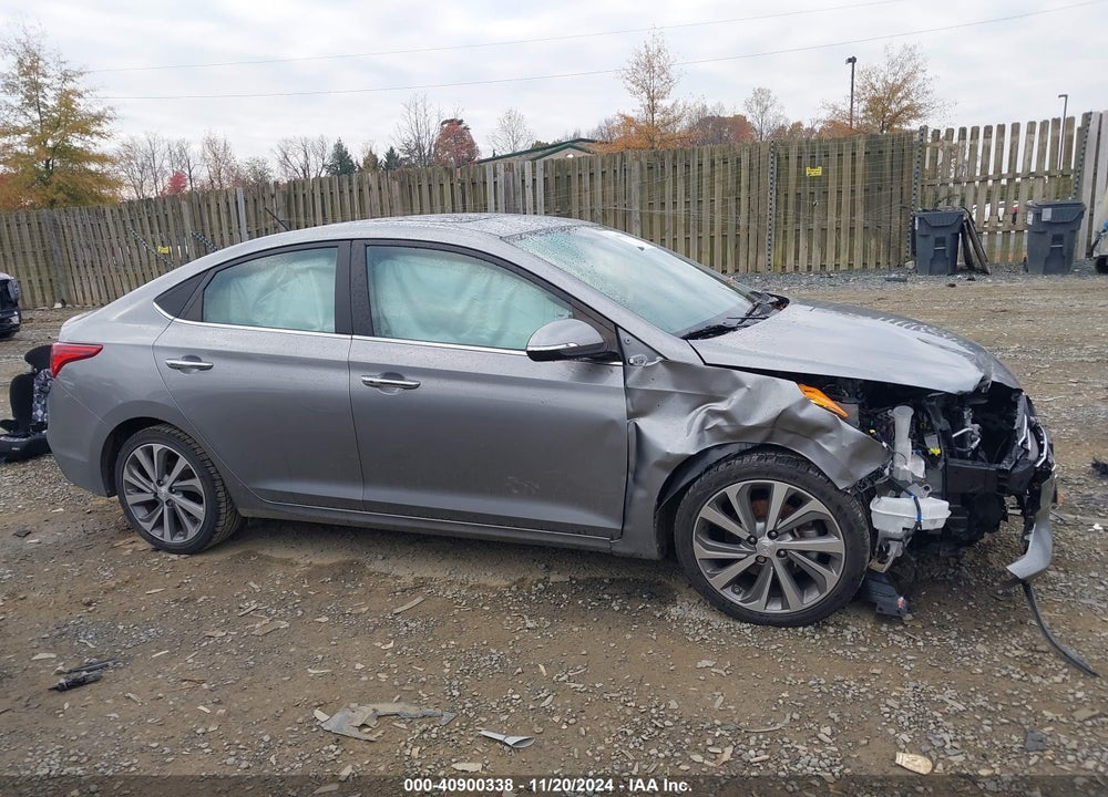 2021 HYUNDAI ACCENT LIMITED VIN: 3KPC34A60ME140545