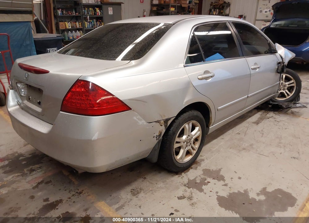 2006 HONDA ACCORD 2.4 SE VIN: 1HGCM563X6A073946