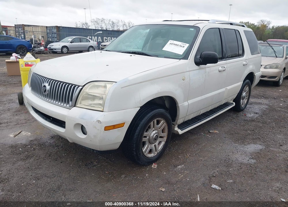 2004 MERCURY MOUNTAINEER VIN: 4M2DU86W64ZJ22034