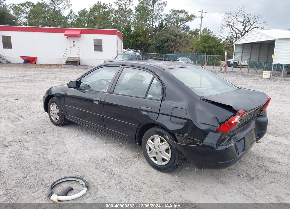 2003 HONDA CIVIC LX VIN: 2HGES16503H577606