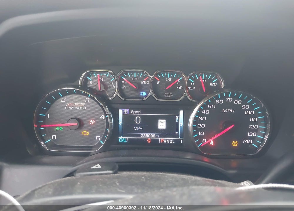 2018 CHEVROLET SILVERADO 2500HD LTZ VIN: 1GC1KWEY1JF230063