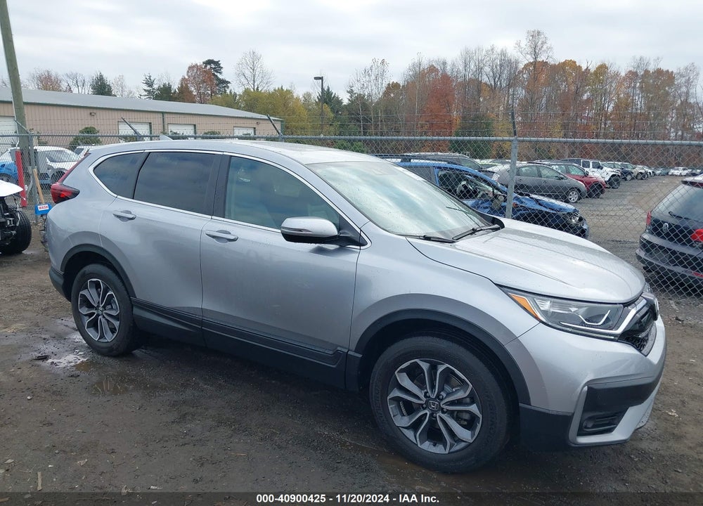 2021 HONDA CR-V AWD EX-L VIN: 2HKRW2H80MH665422