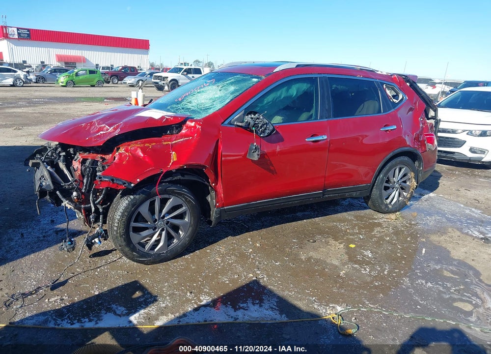 2016 NISSAN ROGUE SL VIN: 5N1AT2MV5GC791787