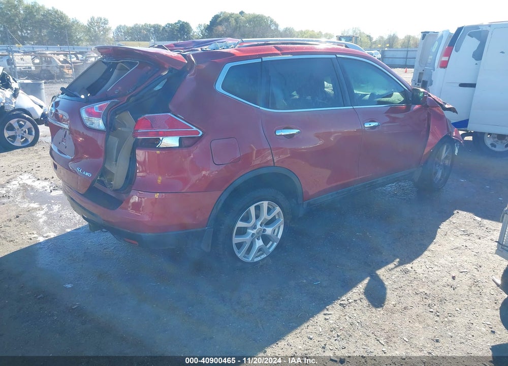 2016 NISSAN ROGUE SL VIN: 5N1AT2MV5GC791787
