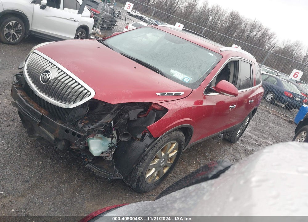 2012 BUICK ENCLAVE LEATHER VIN: 5GAKVCEDXCJ122498