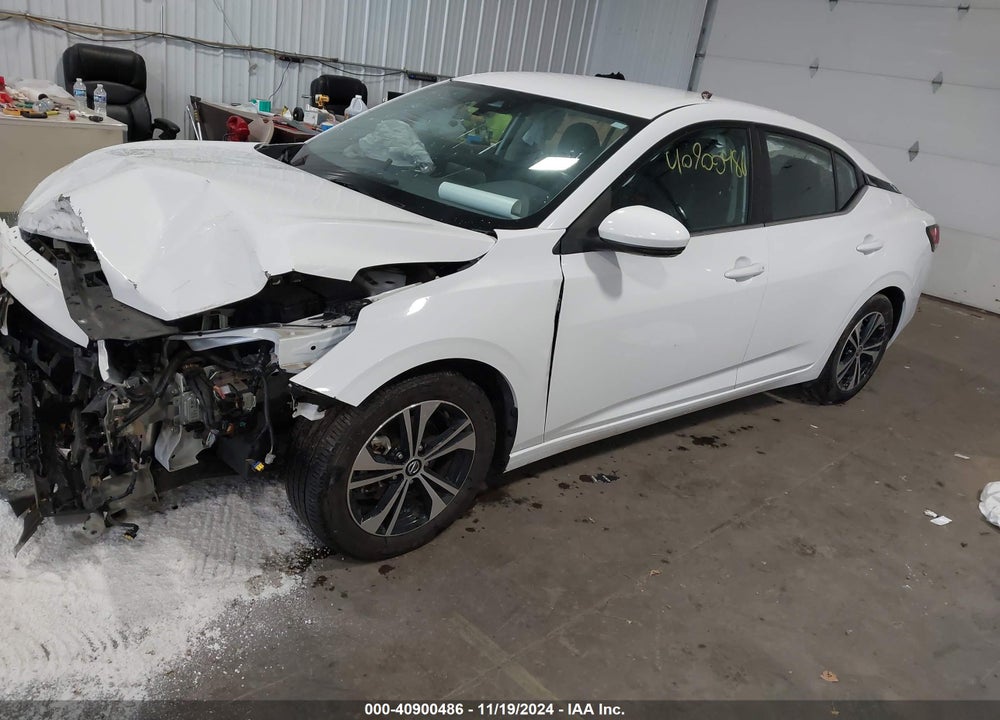 2021 NISSAN SENTRA SV XTRONIC CVT VIN: 3N1AB8CV4MY224326