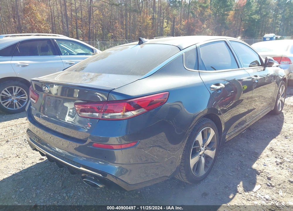 2019 KIA OPTIMA S VIN: 5XXGT4L34KG376317