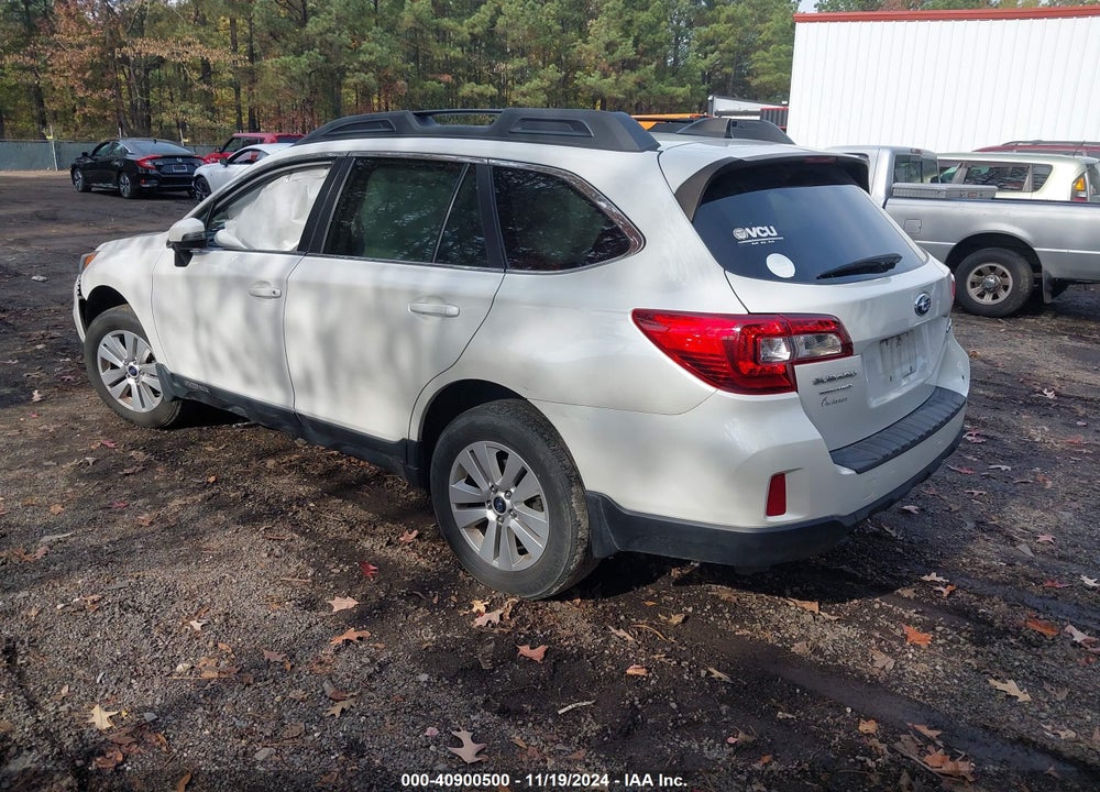 2017 SUBARU OUTBACK 2.5I PREMIUM VIN: 4S4BSAFC6H3291944