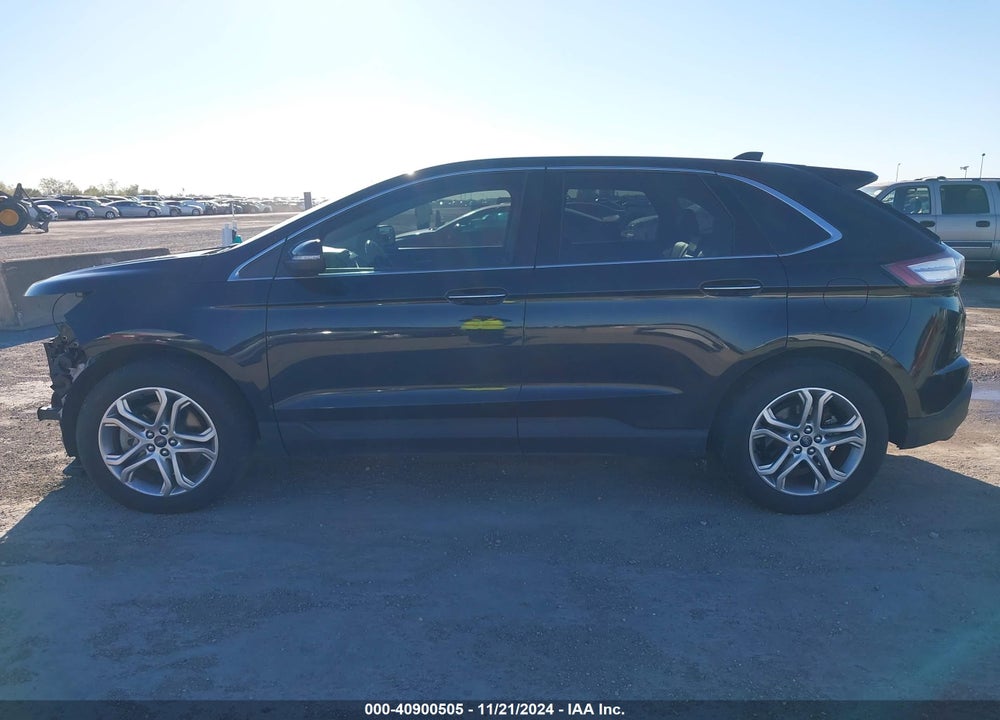 2015 FORD EDGE TITANIUM VIN: 2FMTK3K85FBB39314
