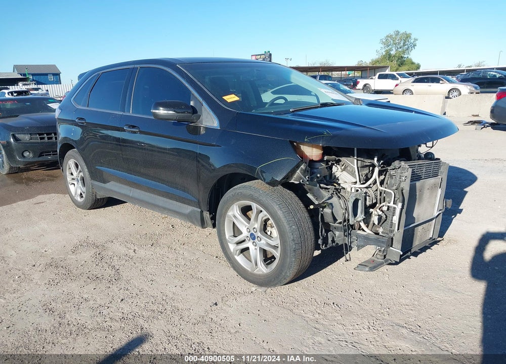 2015 FORD EDGE TITANIUM VIN: 2FMTK3K85FBB39314