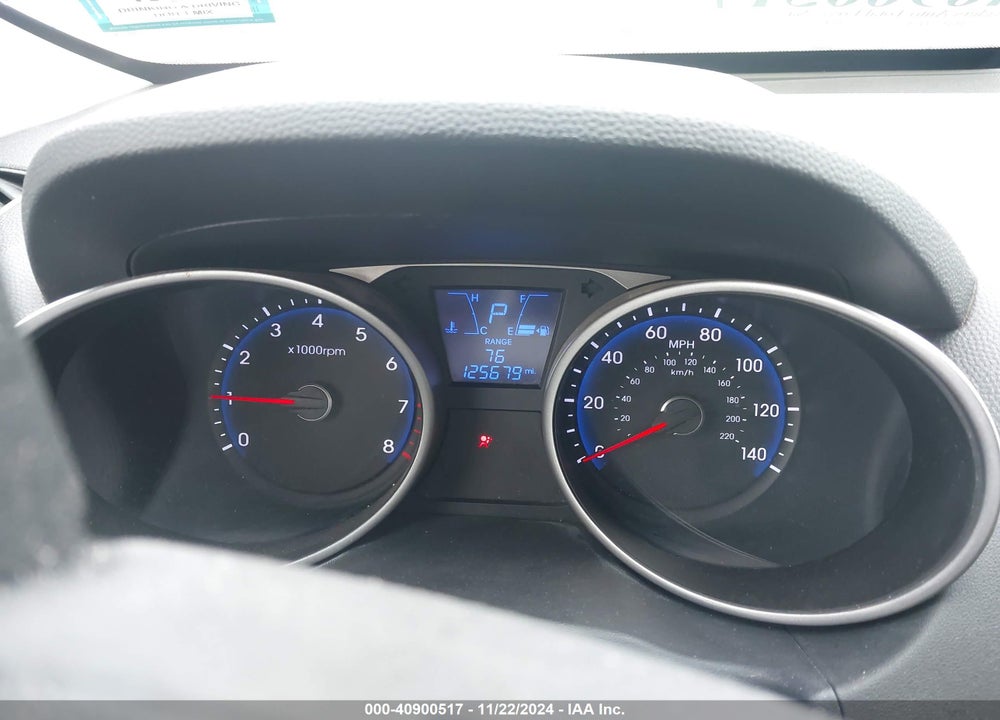 2013 HYUNDAI TUCSON GLS VIN: KM8JUCAC1DU677359