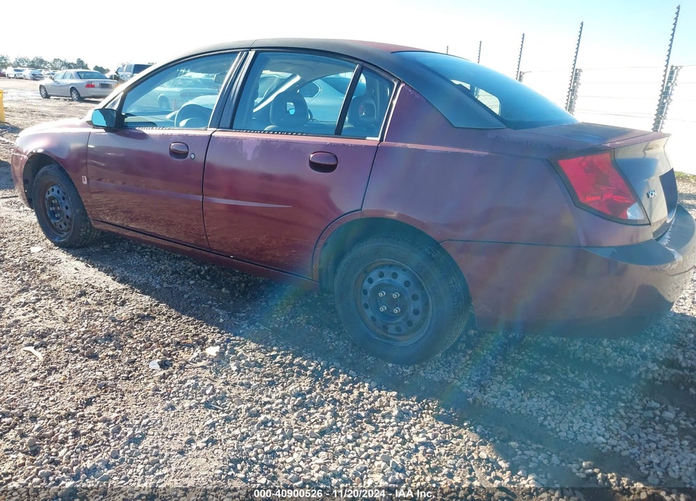 2003 SATURN ION 2 VIN: 1G8AZ52F03Z145848