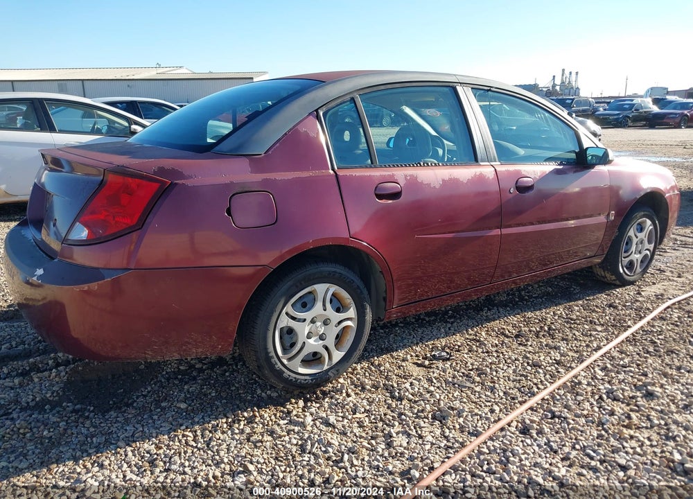 2003 SATURN ION 2 VIN: 1G8AZ52F03Z145848