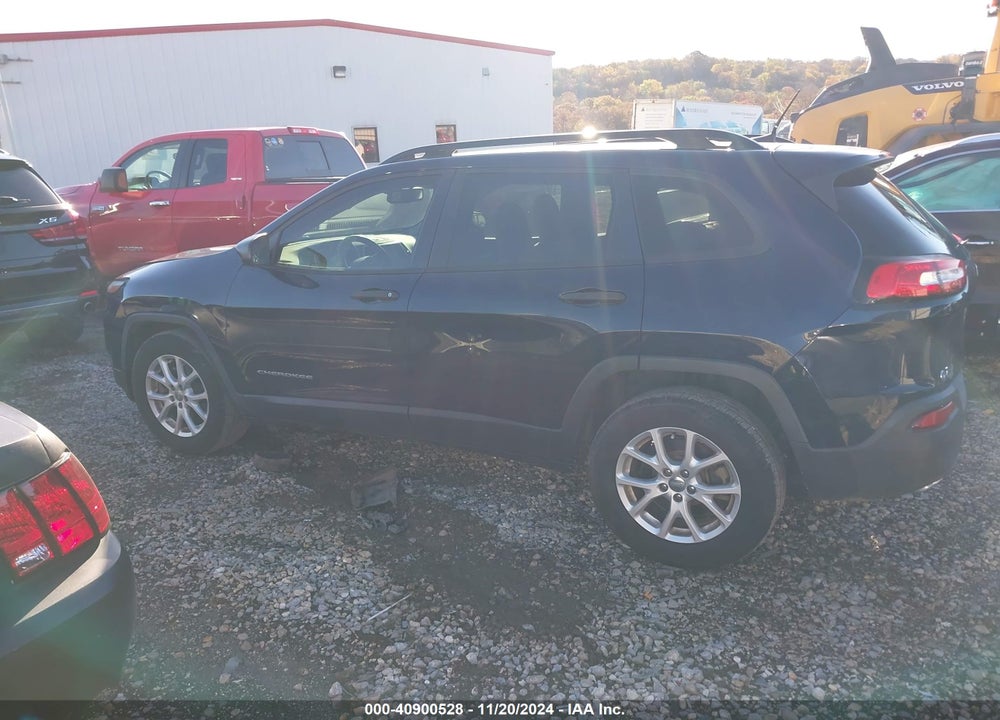 2016 JEEP CHEROKEE SPORT VIN: 1C4PJLAS5GW272919