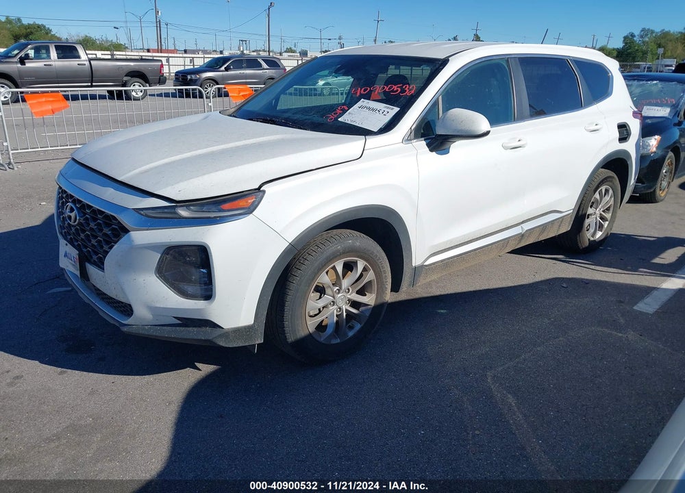 2019 HYUNDAI SANTA FE SE VIN: 5NMS23ADXKH083848