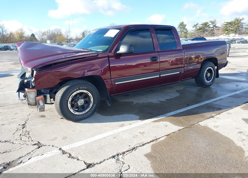 2003 CHEVROLET SILVERADO 1500 LS VIN: 2GCEC19V031293523