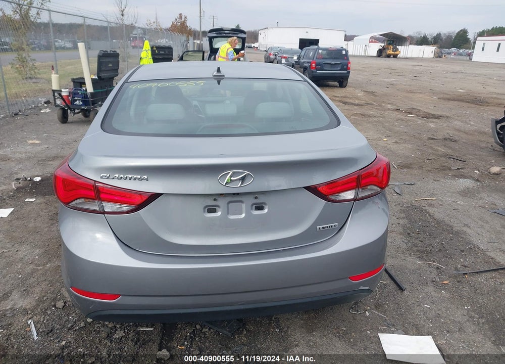 2015 HYUNDAI ELANTRA LIMITED VIN: KMHDH4AEXFU222800