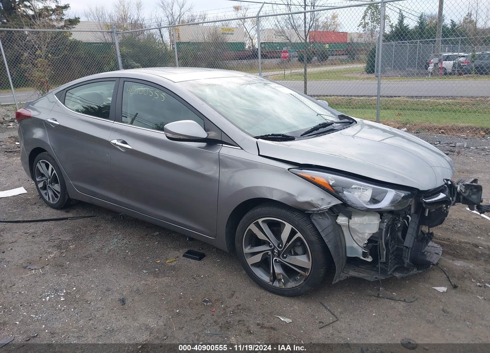 2015 HYUNDAI ELANTRA LIMITED VIN: KMHDH4AEXFU222800