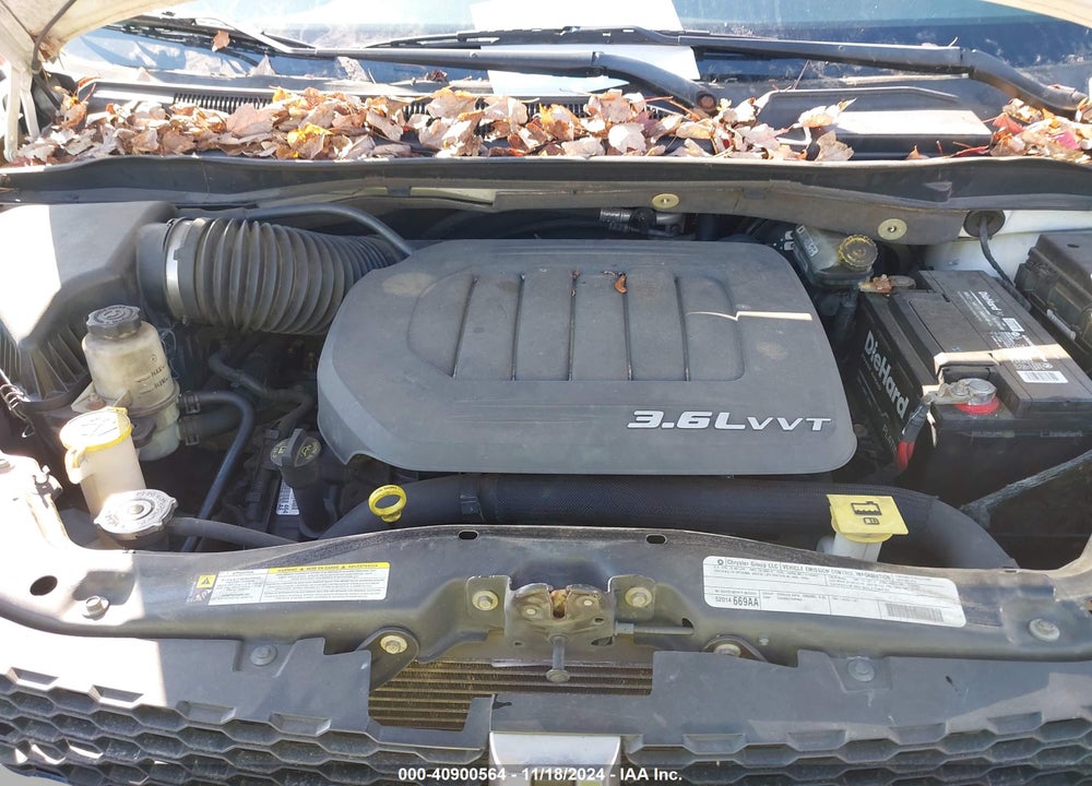 2012 DODGE GRAND CARAVAN SXT VIN: 2C4RDGCG8CR129739