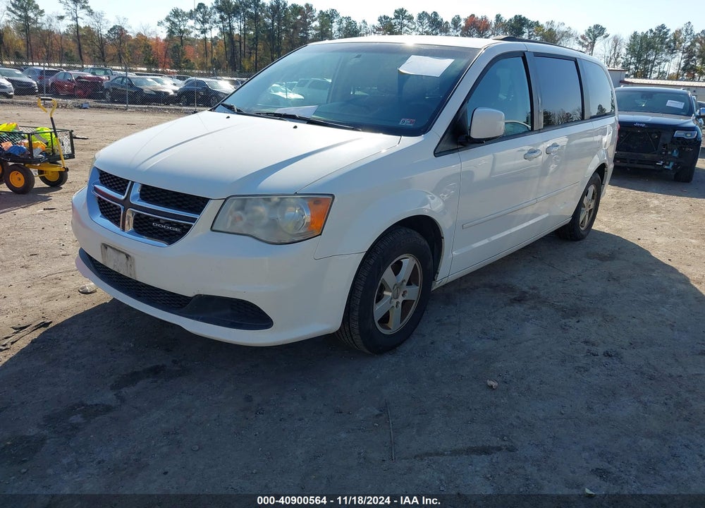 2012 DODGE GRAND CARAVAN SXT VIN: 2C4RDGCG8CR129739