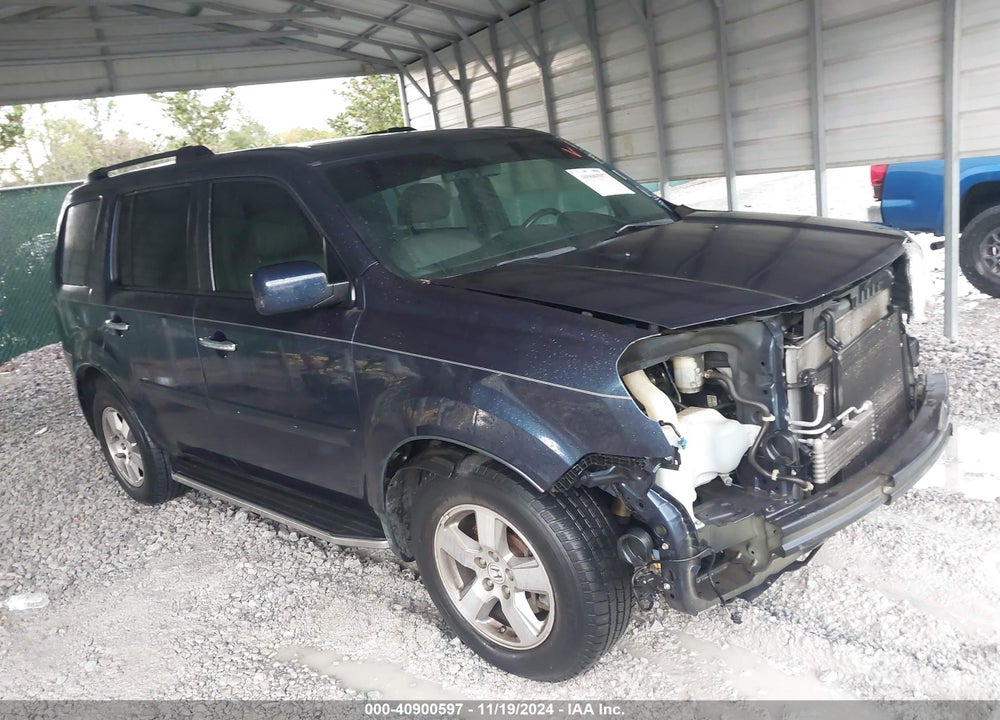 2010 HONDA PILOT EX-L VIN: 5FNYF3H51AB017167