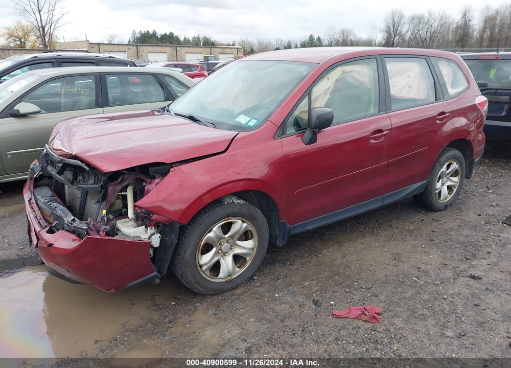 2014 SUBARU FORESTER 2.5I VIN: JF2SJAAC6EH486084
