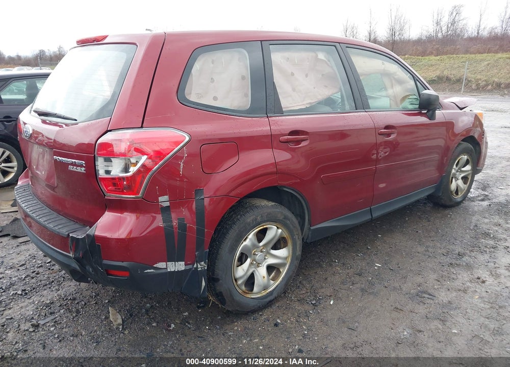2014 SUBARU FORESTER 2.5I VIN: JF2SJAAC6EH486084