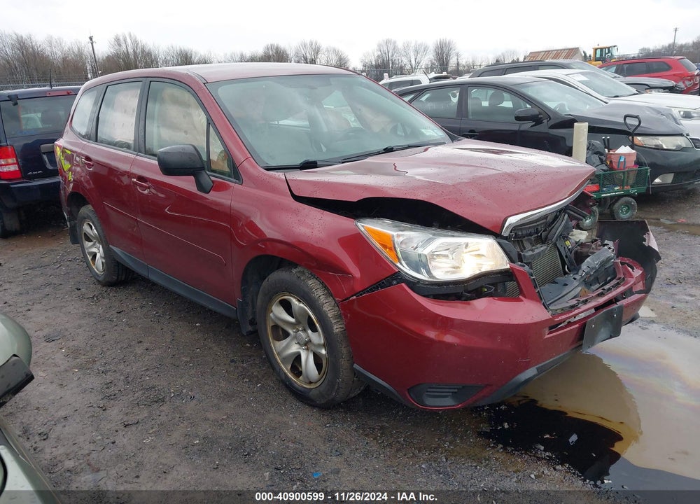 2014 SUBARU FORESTER 2.5I VIN: JF2SJAAC6EH486084