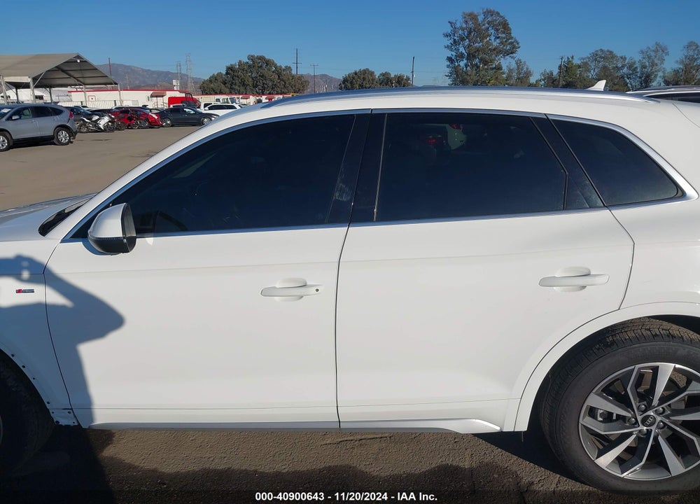 2023 AUDI Q5 PREMIUM PLUS 45 TFSI S LINE QUATTRO VIN: WA1EAAFY8P2029308