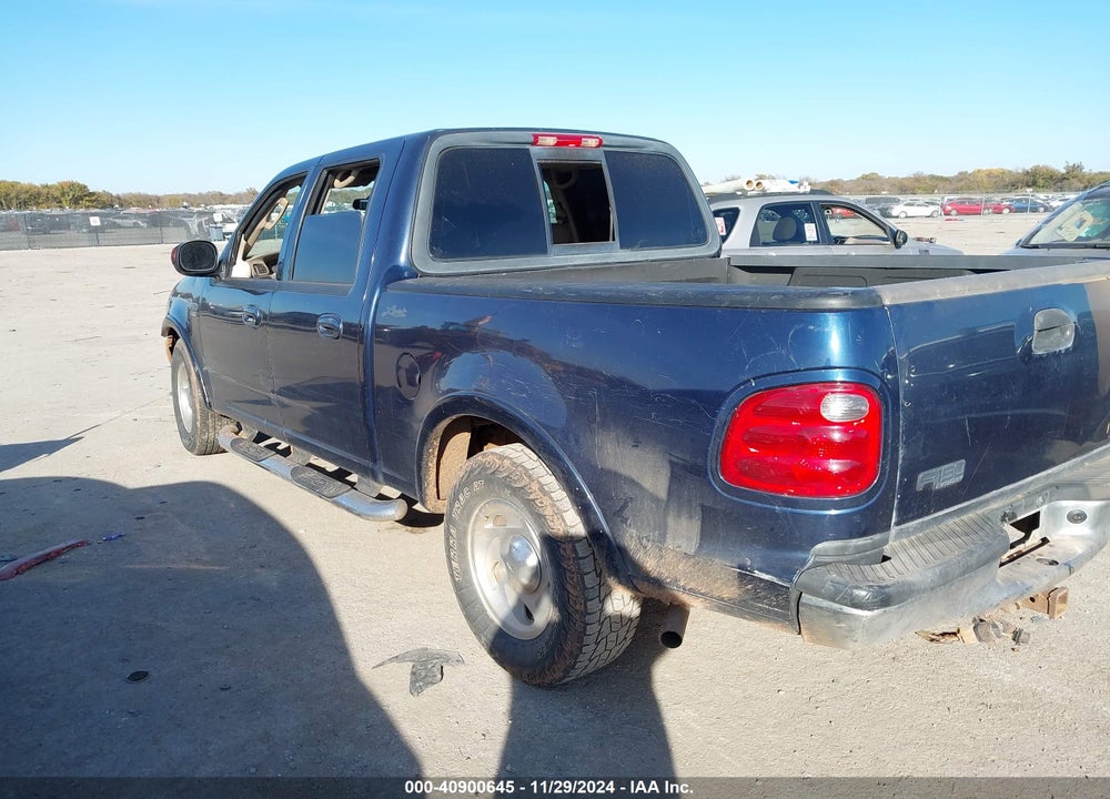 2003 FORD F-150 LARIAT/XLT VIN: 1FTRW07L53KB91395
