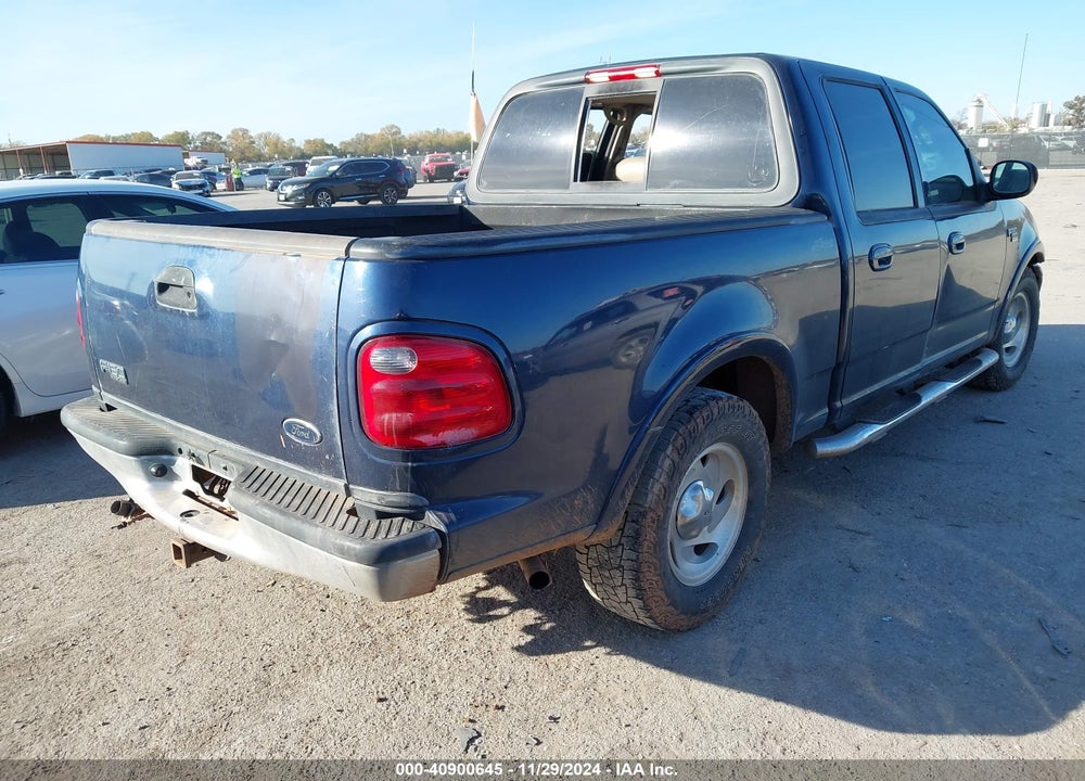 2003 FORD F-150 LARIAT/XLT VIN: 1FTRW07L53KB91395