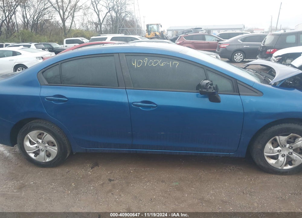2013 HONDA CIVIC LX VIN: 19XFB2F58DE064321