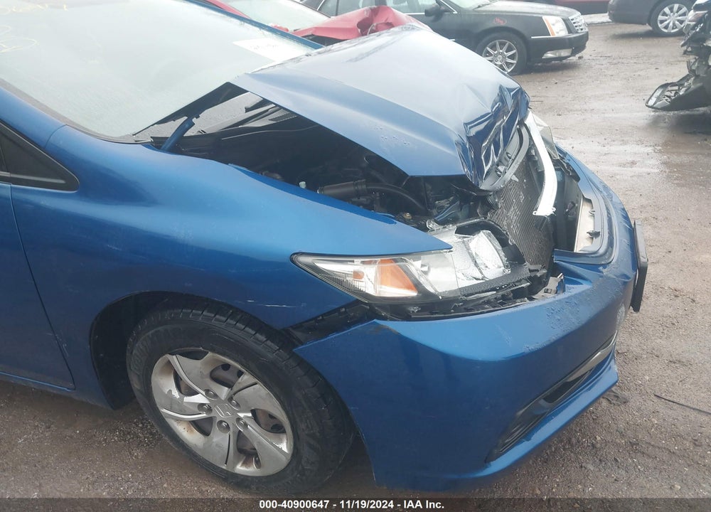 2013 HONDA CIVIC LX VIN: 19XFB2F58DE064321