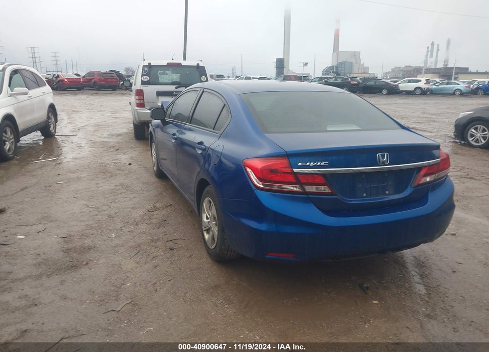 2013 HONDA CIVIC LX VIN: 19XFB2F58DE064321