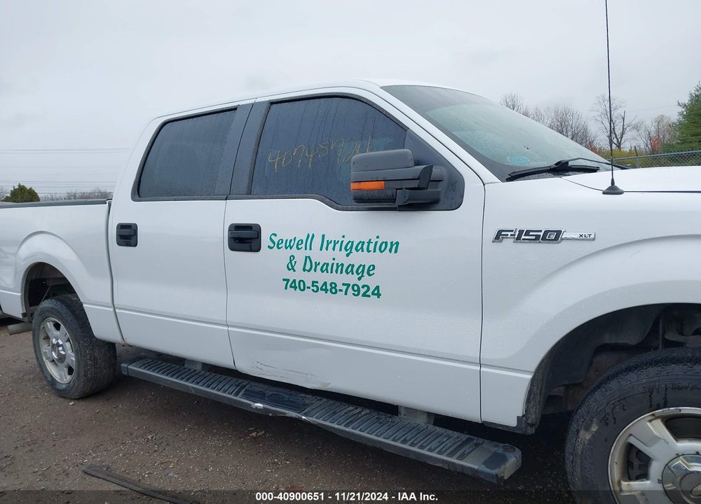 2012 FORD F-150 XLT VIN: 1FTFW1CF5CFC73404