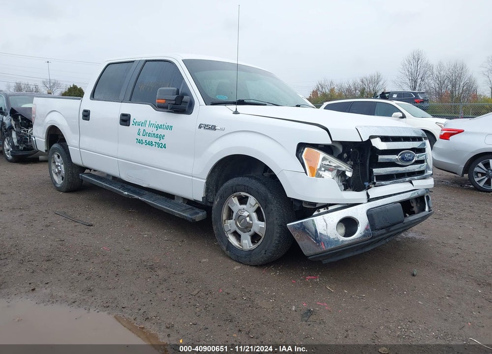 2012 FORD F-150 XLT VIN: 1FTFW1CF5CFC73404