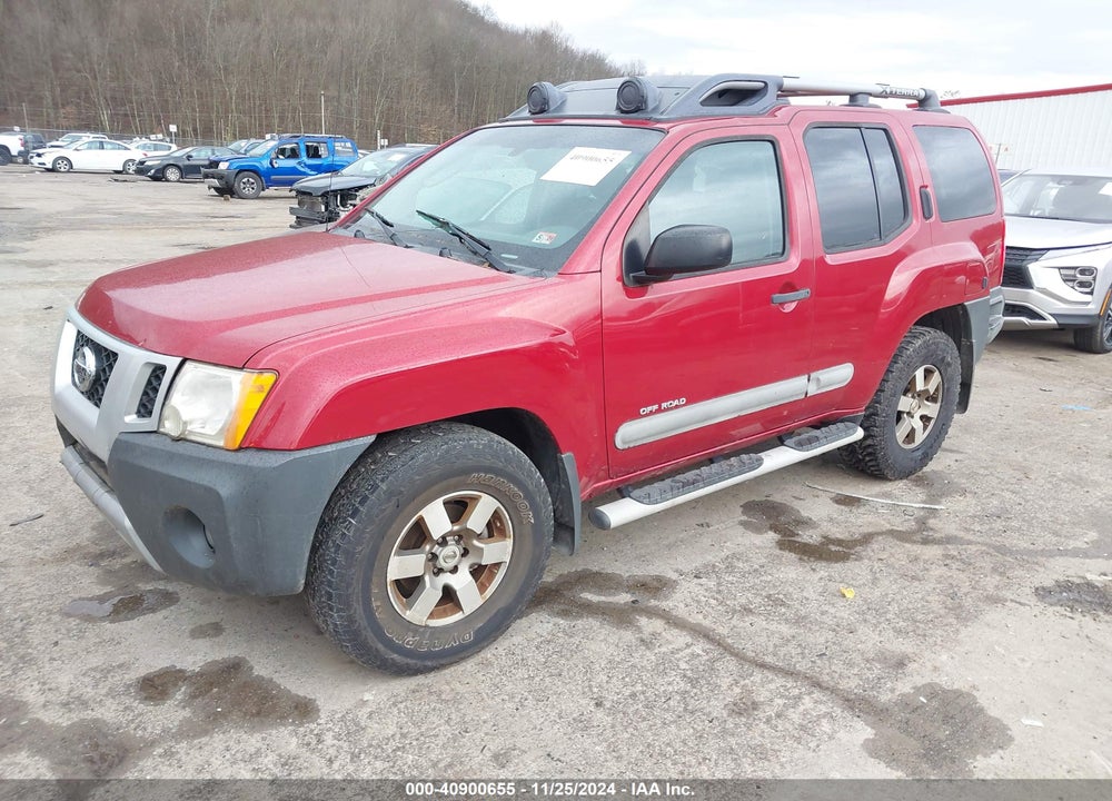 2010 NISSAN XTERRA OFF ROAD VIN: 5N1AN0NW7AC525622