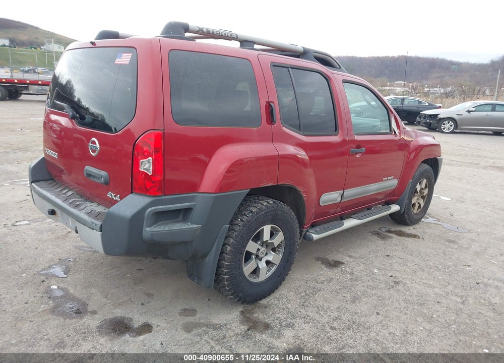 2010 NISSAN XTERRA OFF ROAD VIN: 5N1AN0NW7AC525622