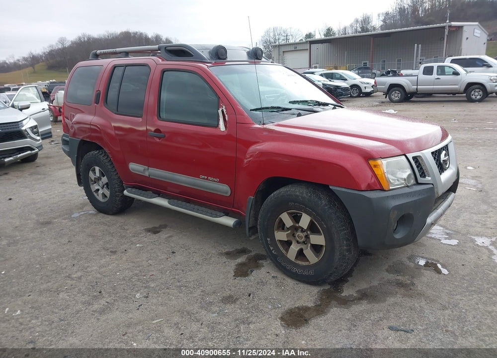 2010 NISSAN XTERRA OFF ROAD VIN: 5N1AN0NW7AC525622