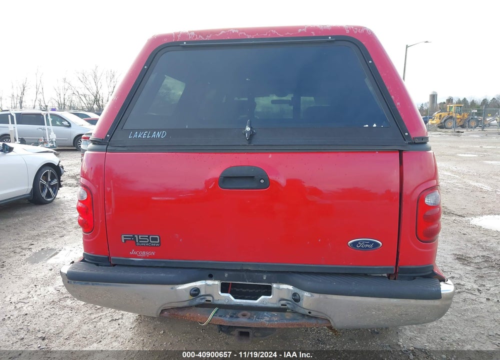 2003 FORD F-150 LARIAT/XLT VIN: 1FTRW08L13KD01485