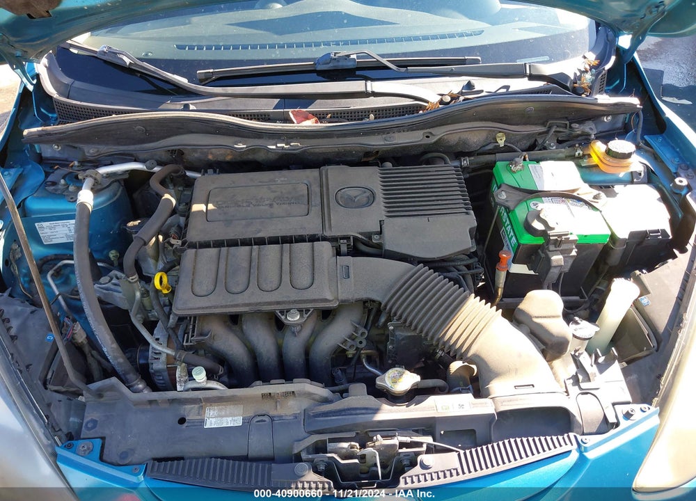 2011 MAZDA 2 SPORT VIN: JM1DE1HZ6B0119654