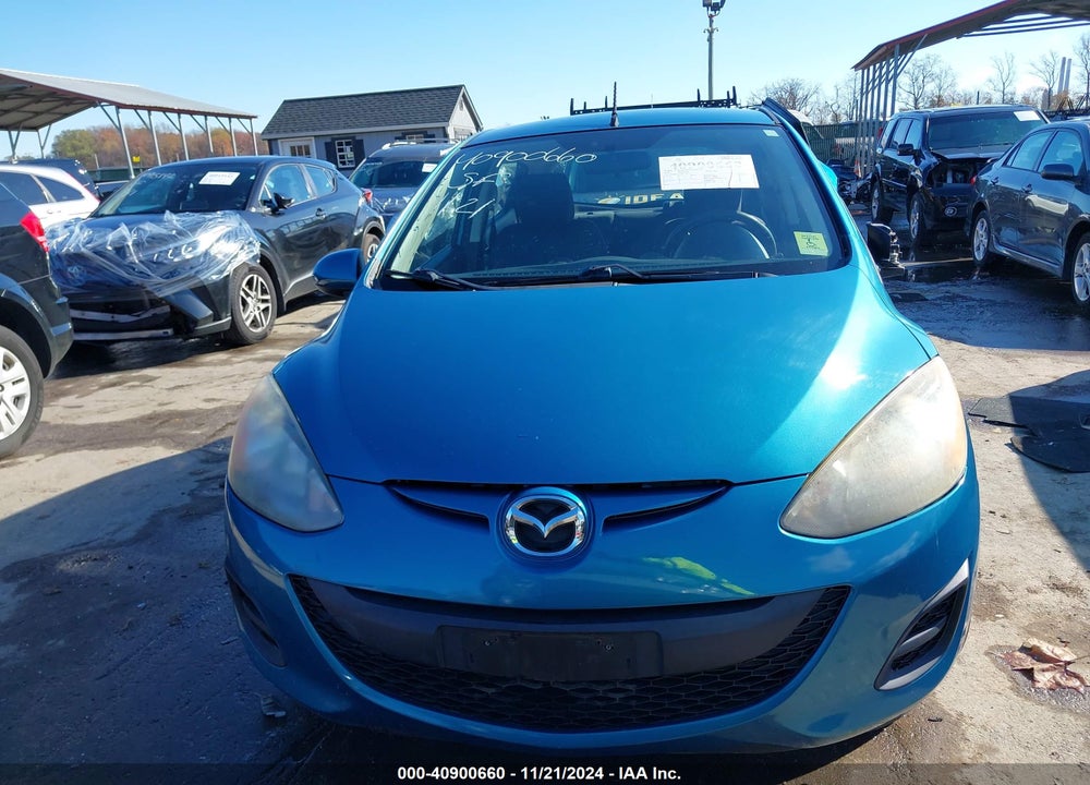 2011 MAZDA 2 SPORT VIN: JM1DE1HZ6B0119654
