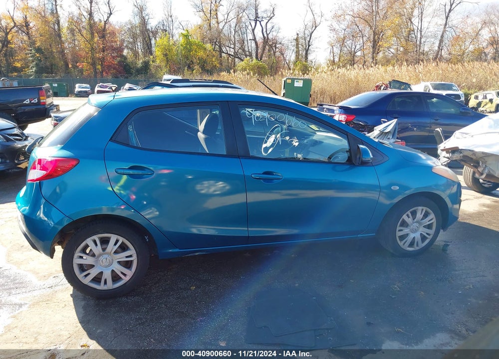 2011 MAZDA 2 SPORT VIN: JM1DE1HZ6B0119654